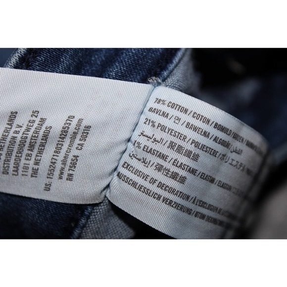 Abercrombie & Fitch Simone High Rise Jean Legging Blue Denim Jeans Size 27 / 4 - Picture 4 of 5